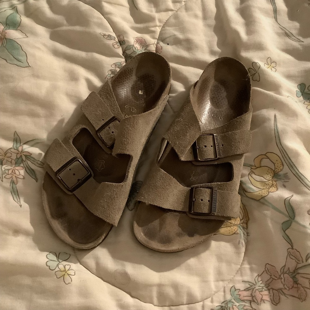 Brown Birkenstocks